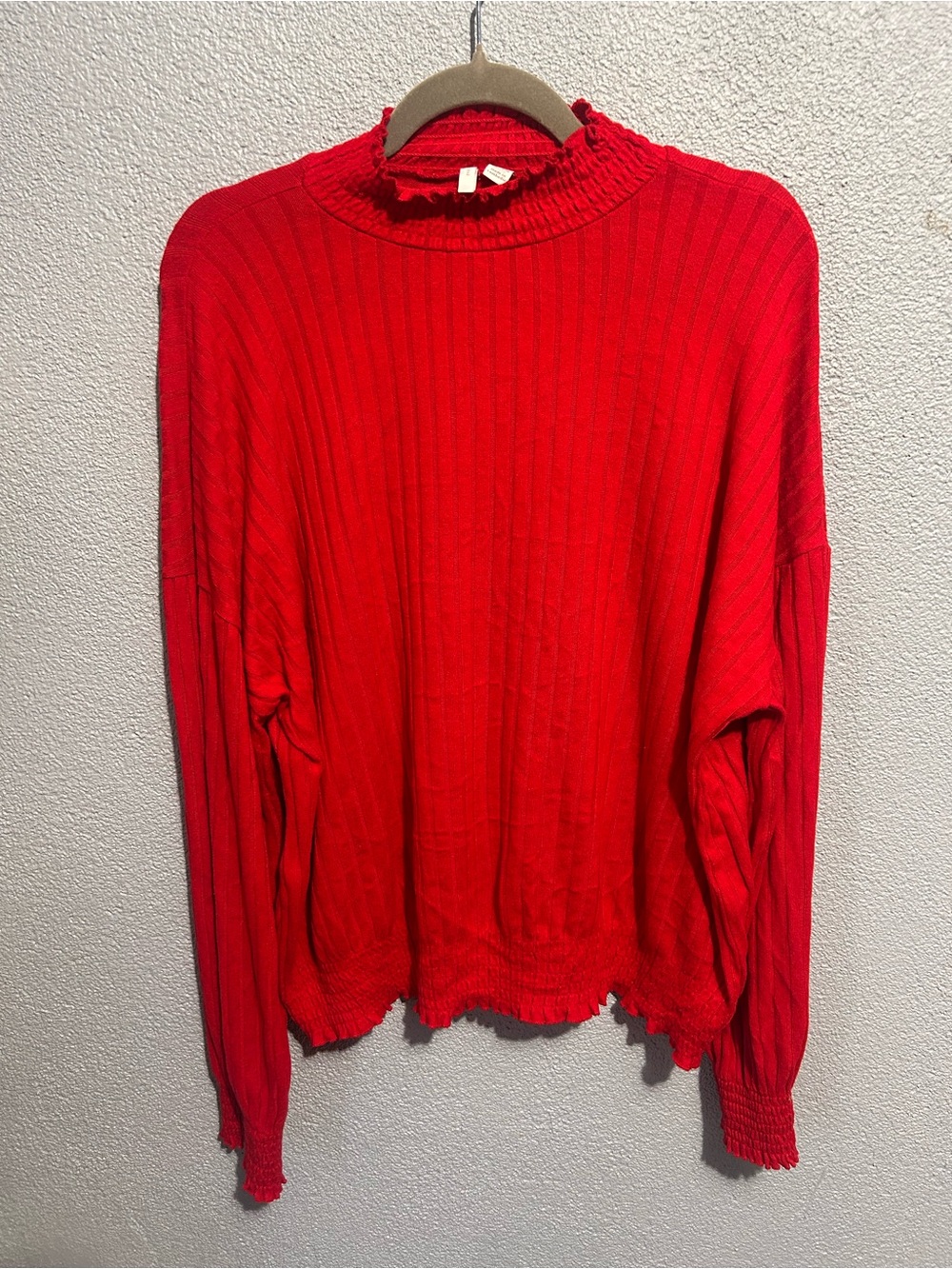 Ribbed knit pullover sweater size 18/20 2x